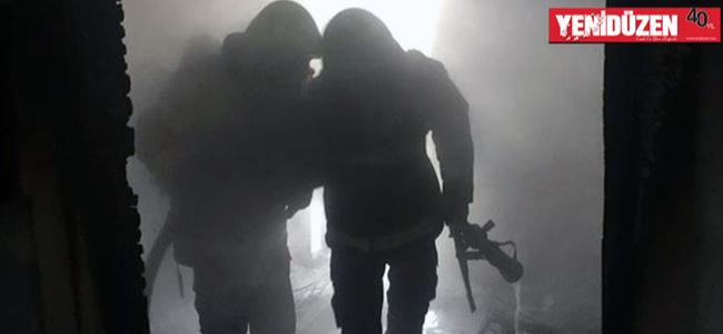 Çatalköy’de korkulu dakikalar