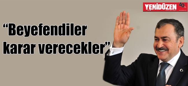 Eroğlundan KKTC yönetimine gönderme