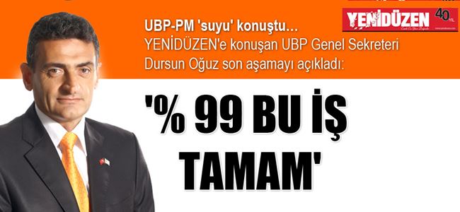 % 99 BU İŞ TAMAM