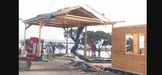 Dipkarpaz’da izinsiz yapı yıkıldı