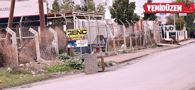 Sanayi bölgesi sahipsiz