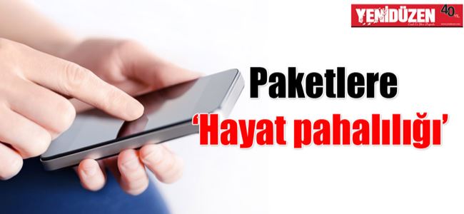Cep’te “paket”lere artış!