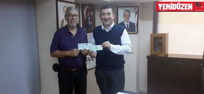 Büyük ikramiyeyi kazanan talihli 150 bin TL’sini aldı