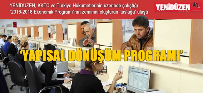 Gözler 2016-2018 Ekonomik Programında!