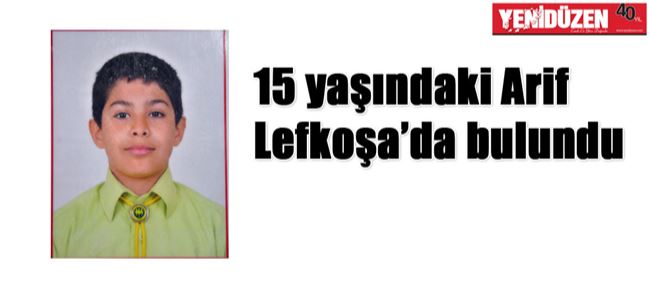 1 ay sonra Lefkoşada bulundu