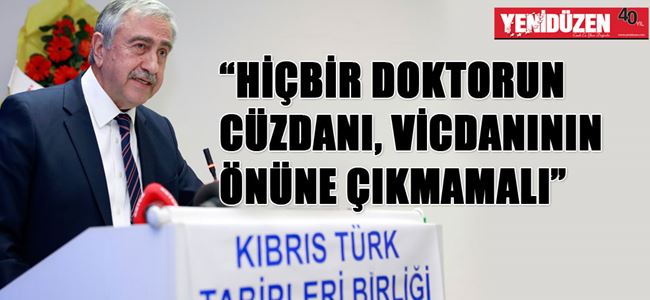 14 Mart Tıp Bayramında buruk mesaj