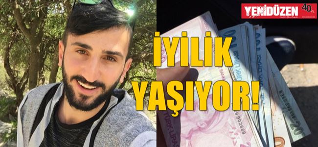 Yerde para buldu, Facebook’dan duyurdu…