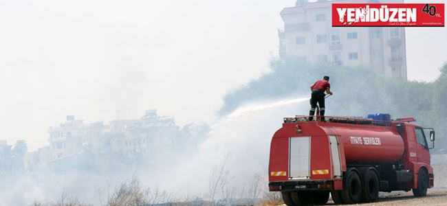 Cypruvex fabrikasında yangın