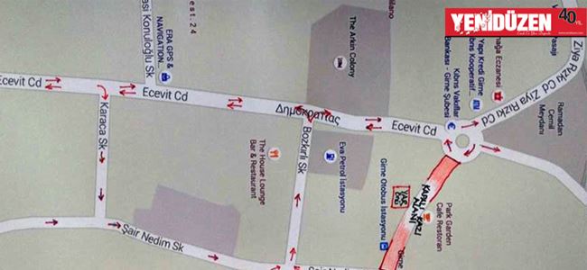 Girnede bu yollar trafiğe kapatılacak