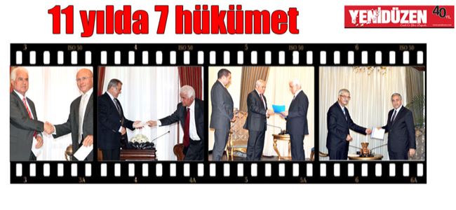 Hükümetler kısa ömürlü