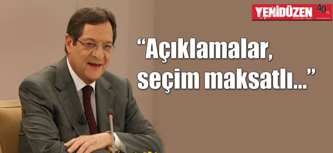 Partilerden, Anastasiadis’e eleştiri