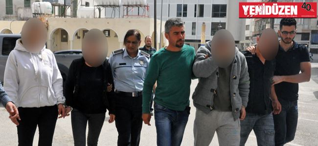 Zeytin ağacı altında uyuşturucu!