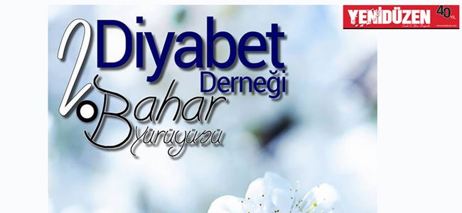 Diyabet Dernegi ‘Bahar Yürüyüşü’ pazar günü...