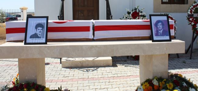 Mormenekşede iki kayıp şahsın cenaze töreni 