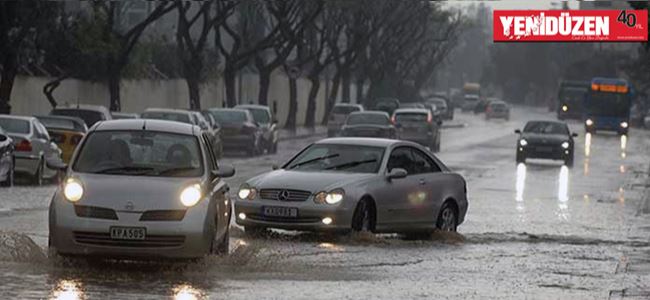 Yağmur Güney’de sıkıntı yarattı