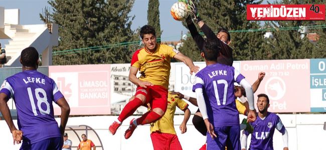 Lidere Lefke çelmesi: 1-1