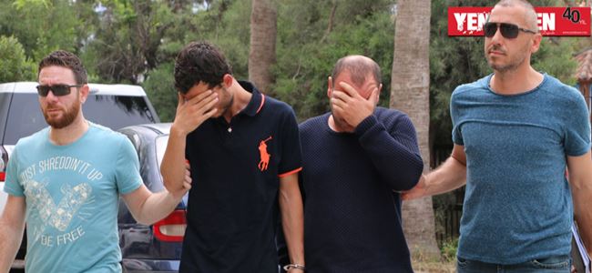 554 adet hap, 1 tabanca, 2 tutuklu!