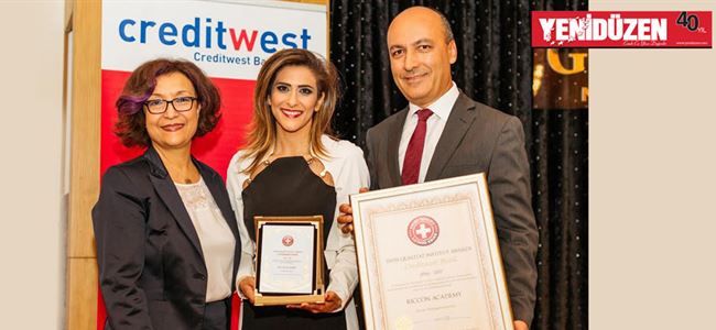 Creditwest Banka  Avrupa Kalite Ödülü