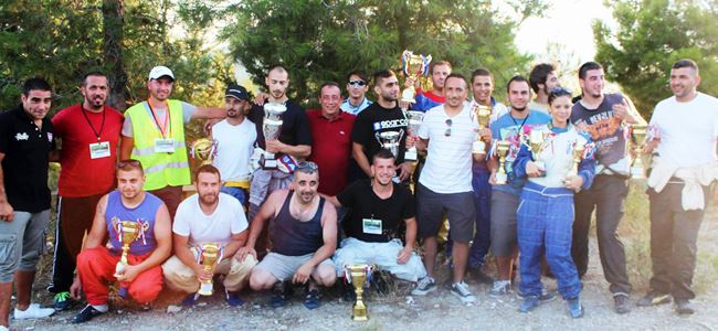 Ralliciler Alevkayası’nda tırmandı