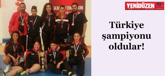 DAÜ Futsal Takımı Türkiye şampiyonu