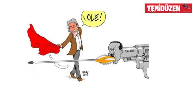 Carlos Latufftan, Dündar karikatürü