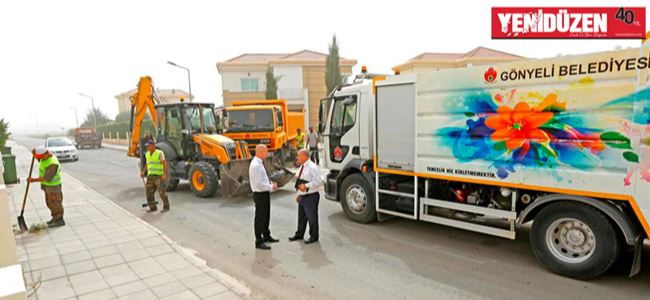 Gönyeli temizleniyor