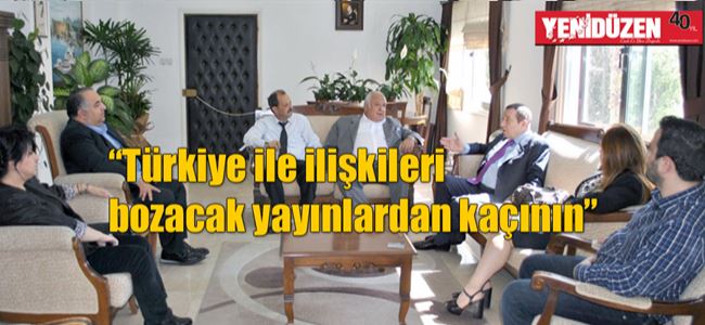 Serdar Denktaş’tan medyaya ‘ayar’