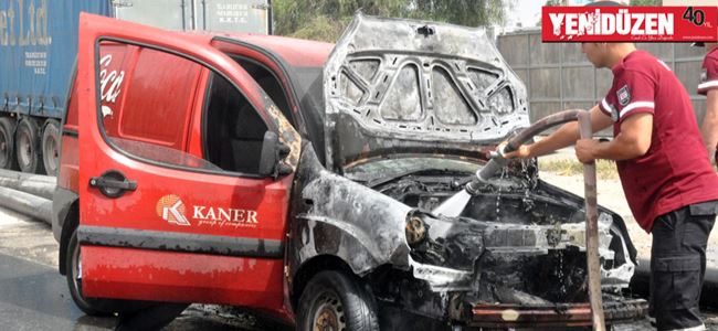 Tamire giderken yandı!