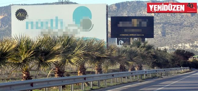 Reklamcılardan Gönyeli Belediyesine tepki