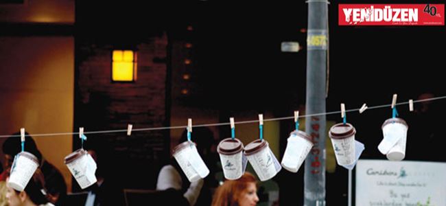 Güney’de askıda kahve ve sandviç uygulaması