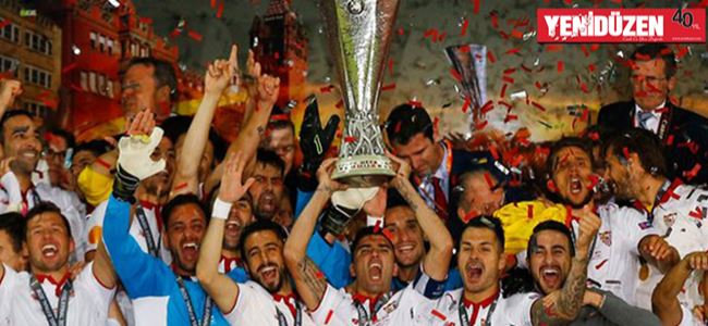 UEFA Avrupa Ligine Sevilla damgası