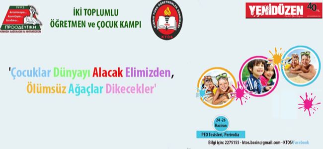 İlkokul çocukları için iki toplumlu kamp düzenleniyor.