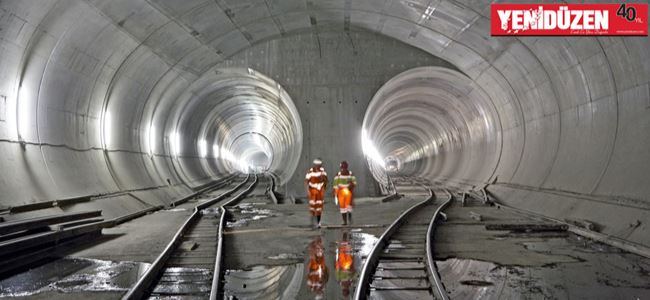 Dünyanın en uzun demiryolu tüneli açıldı