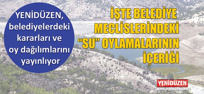 SUYA DEĞİL “2.30’A” HAYIR