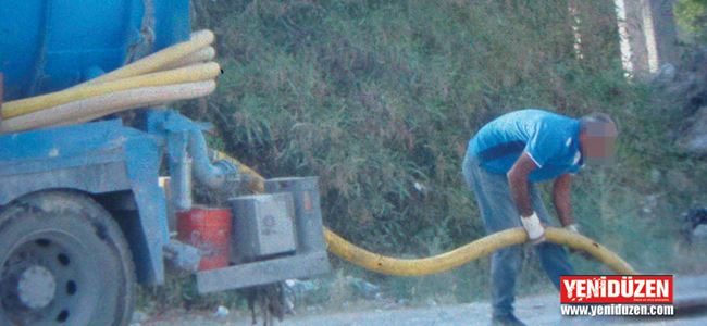 Kaçak septik boşaltımına uyarı