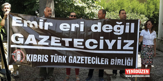 TAKta SANSÜR PROTESTO EDİLDİ