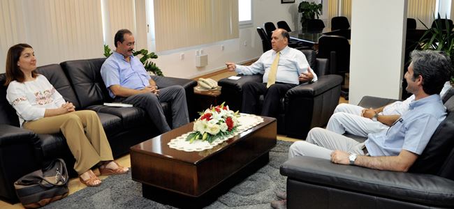 Erk, Gazeteciler Birliği’ni kabul etti