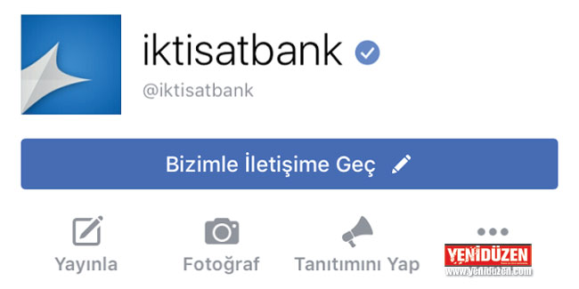 “İktisatbank’a Facebook onayı