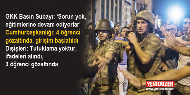 KKTC yurttaşı öğrencilerin durumu