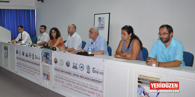 Lefke ve Güzelyurtta sağlık için ortak çalışma