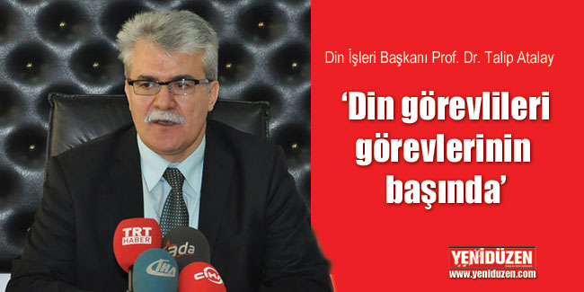Türkiyede dinde görevden uzaklaştırmalar başladı