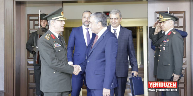 Akıncı, Genel Kurmay Başkanlığı’nı ziyaret etti