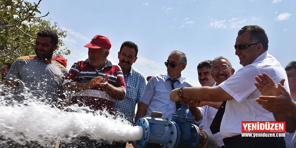 Çavuşoğlu, Yeşilköy’deki su deposu açılışına katıldı
