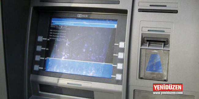 Levyeyle ATM açmaya çalıştı!