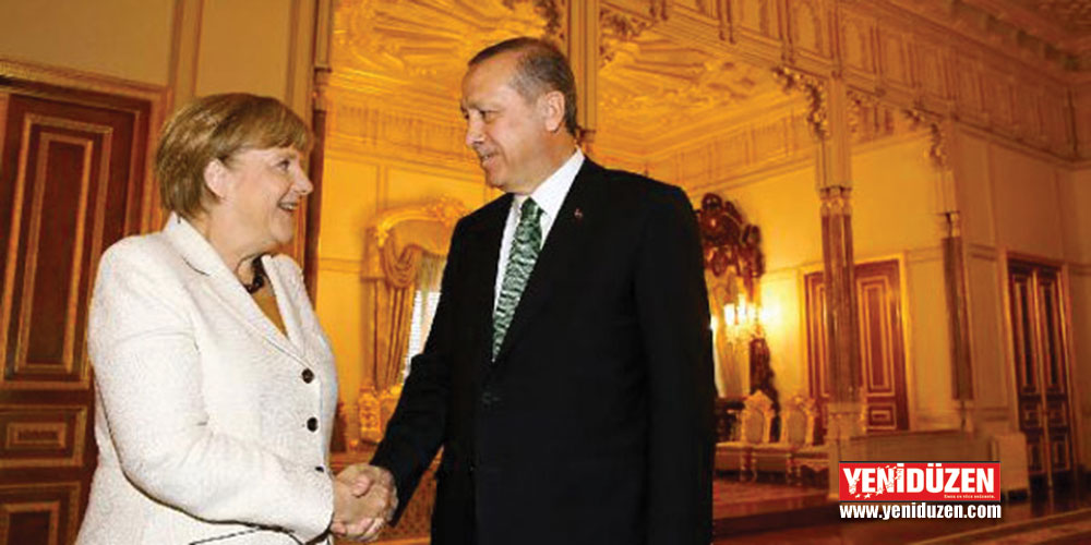 Erdoğan ile Merkel görüştü