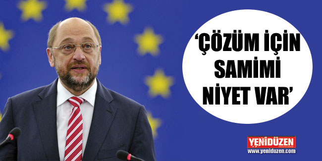 AP Başkanı Schulz, çözüm konusunda iyimser