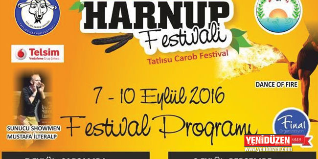 Harnup Festivali” başlıyor