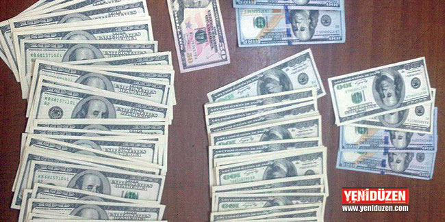 13 bin 650 dolar sahte dolar!