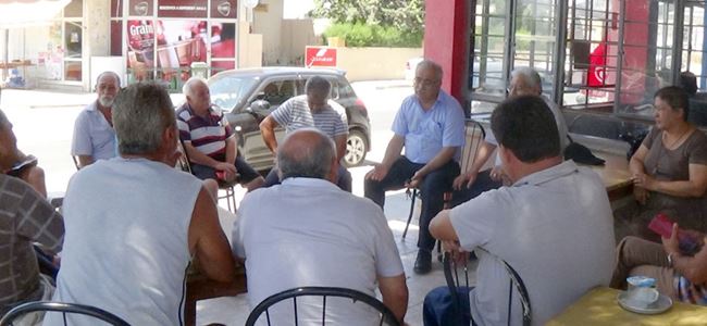BKP TVG Mağusa adayları Tuzla’yı ziyaret etti