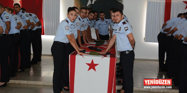 Polis örgütü kadrosuna 45 yeni polis